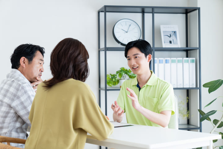 ご家族が後見人相談士®に相談しているイメージ写真