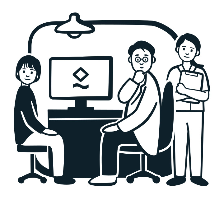 問診イメージイラスト