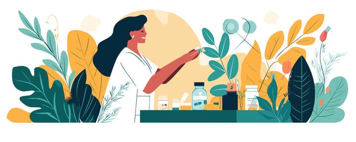 薬剤師のイラスト