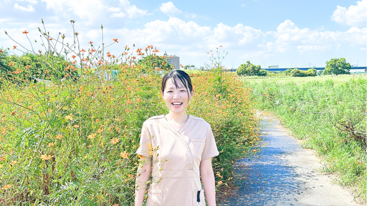 看護師の鮫島美来さん