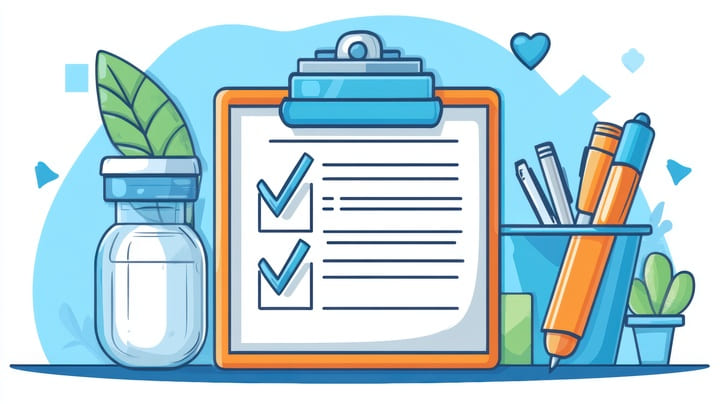 ハーブに関するスクールイメージイラスト