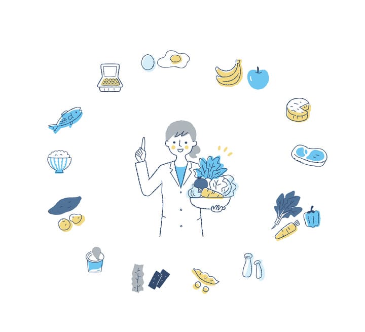 管理栄養士イメージイラスト