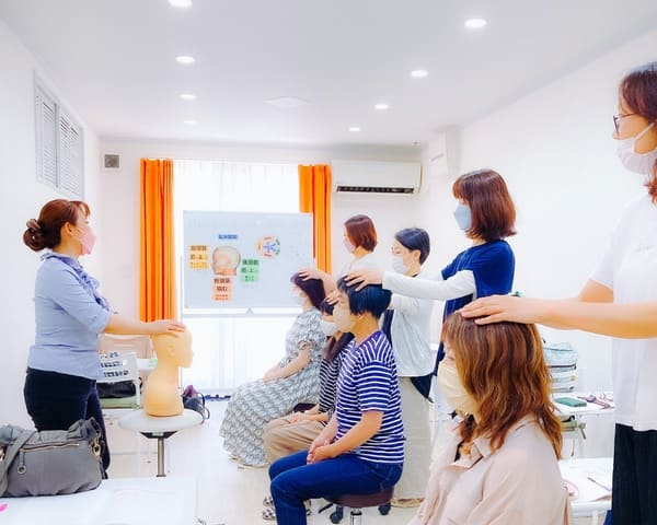 脳休ヘッドマッサージ®オンライン初級コース_実技