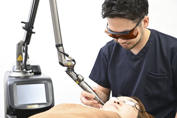 施術の様子
