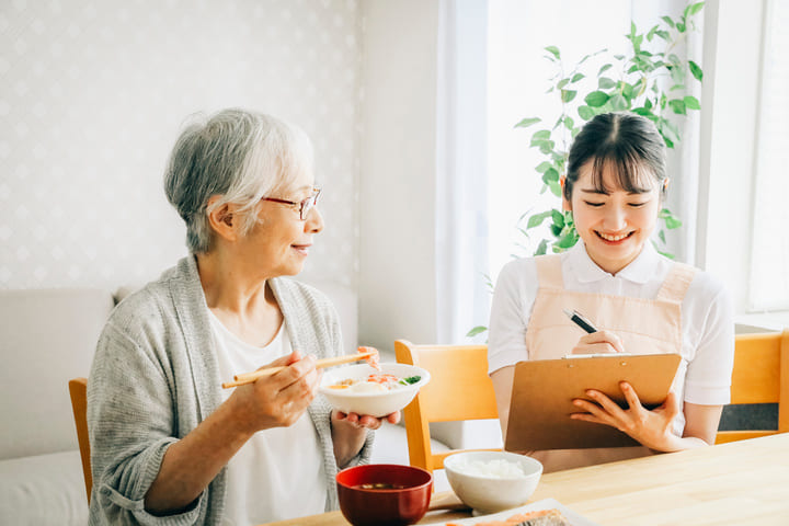 食事指導のイメージ写真