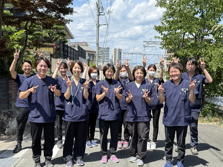 すてっぷ訪問看護ステーションのスタッフ集合写真