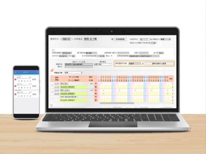 クラウド型介護ソフト「トリケアトプス」