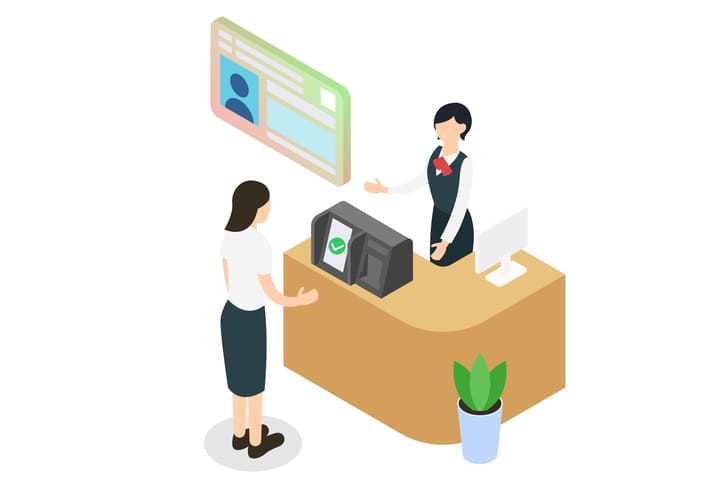オンライン資格確認端末の利用イメージ