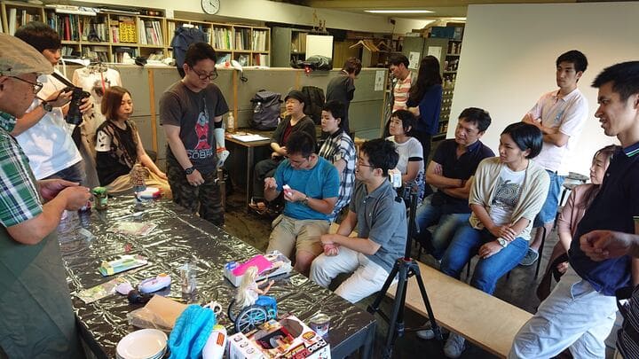 Mカフェ交流会の様子