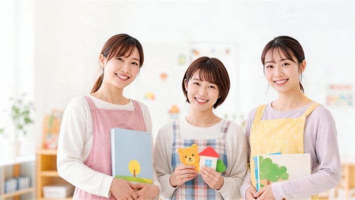 保育教諭とは？なるには？仕事内容・年収・保育士との違いを解説